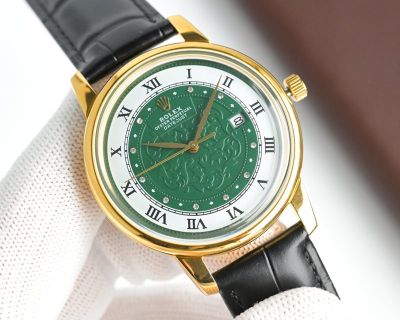Rolex Datejust 9015 Movemenet 40mm 28800/H Pot Lit Glass Waterproof 50m Watch